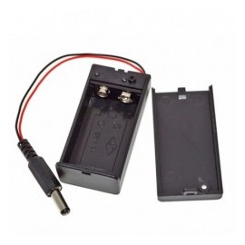 Porta Pila 9v Con Switch y...