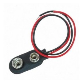 Broche para bateria 9V
