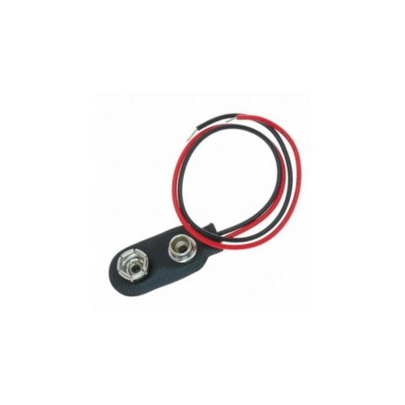 Broche para bateria 9V