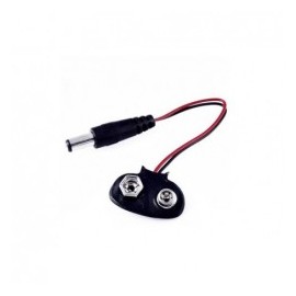 Broche de bateria 9v a 3.5...