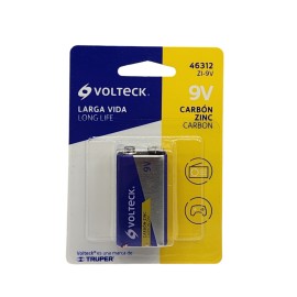 PILA ZINK CARBÓN 9V VOLTEK