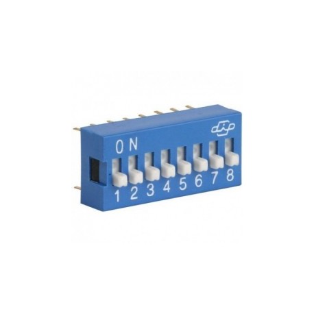 DIP SWITCH 10 POSICIONES AZUL