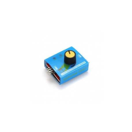 Control de Servos TESTER Azul