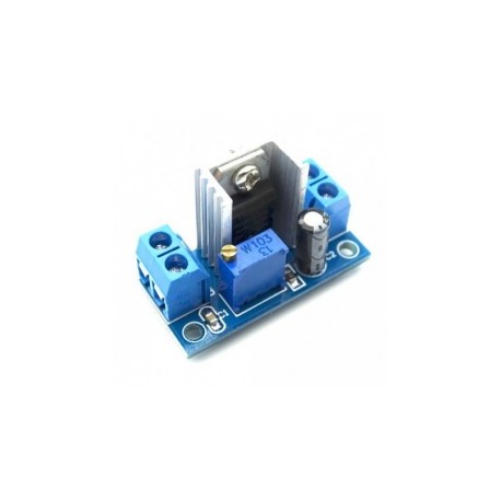 LM 317 T  Módulo  1A  25V