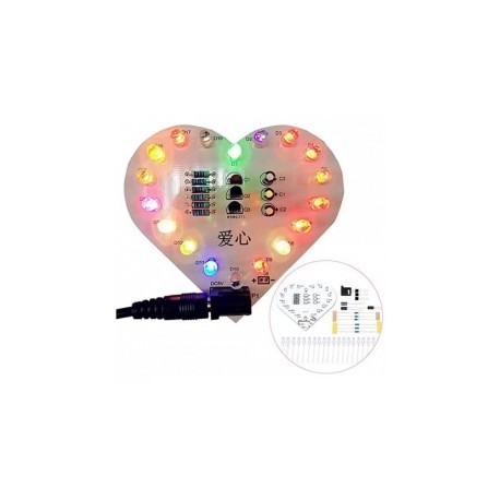 Kit corazon Galáctico RGB